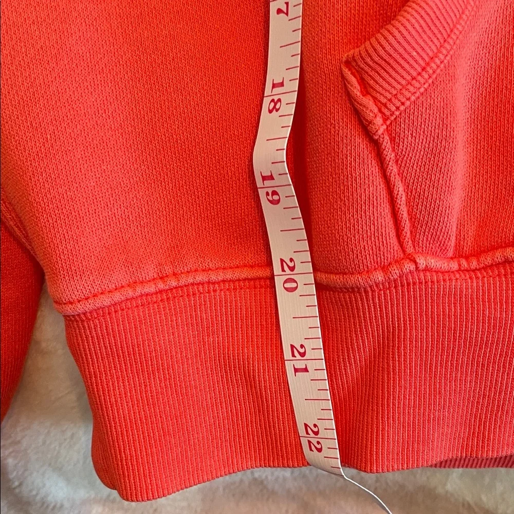 PINK Victoria's Secret Coral Zip-Up Hoodie - Picture 13 of 16